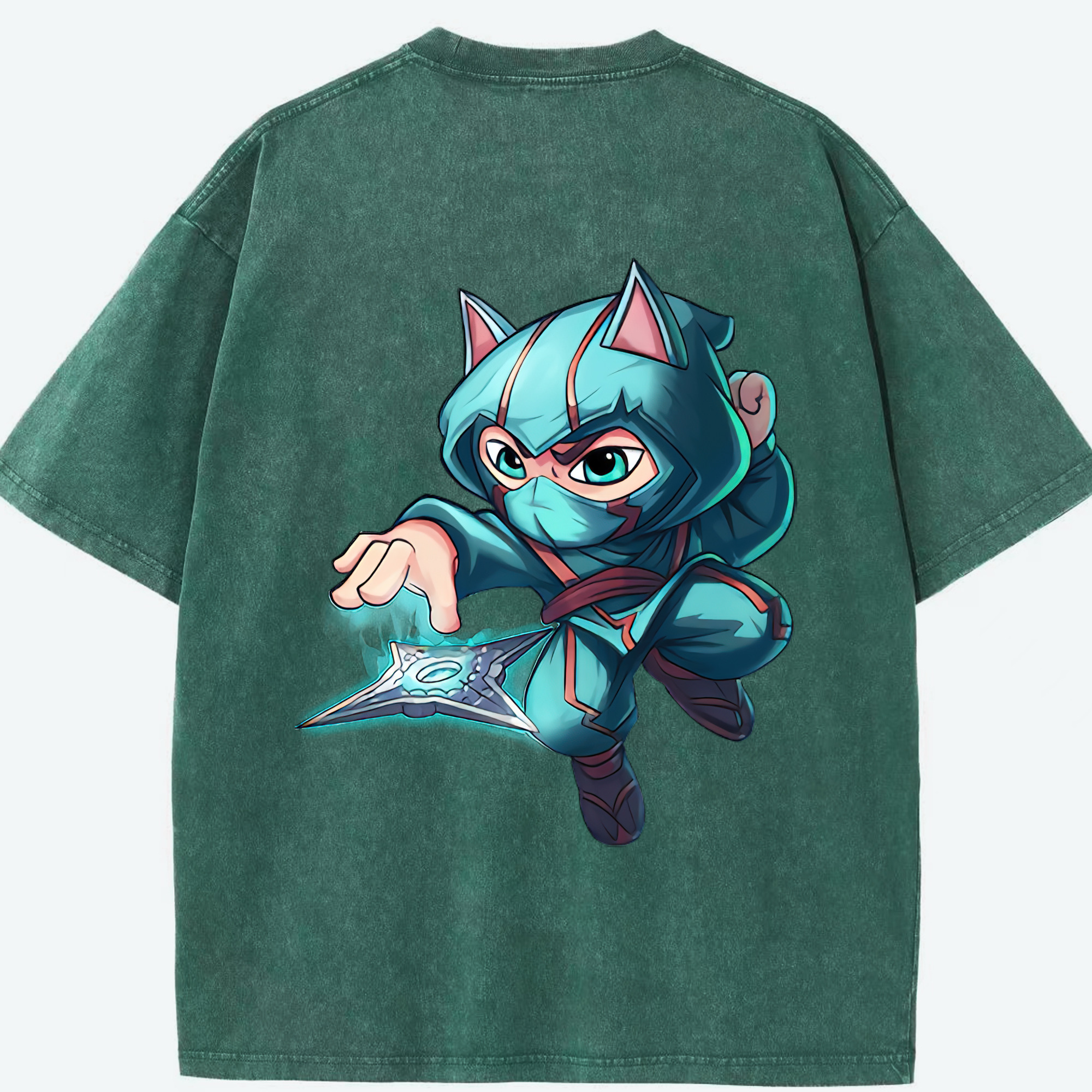 リーグ・オブ・レジェンド League of Legends LOL 綿100% ヴィンテージ風 半袖Tシャツ（背面プリント）